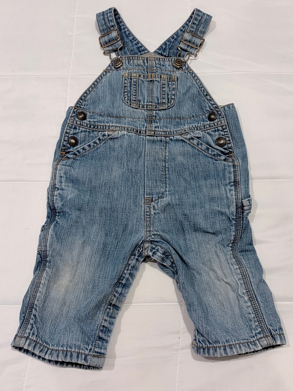 GAP Light Blue Denim Kids Overalls